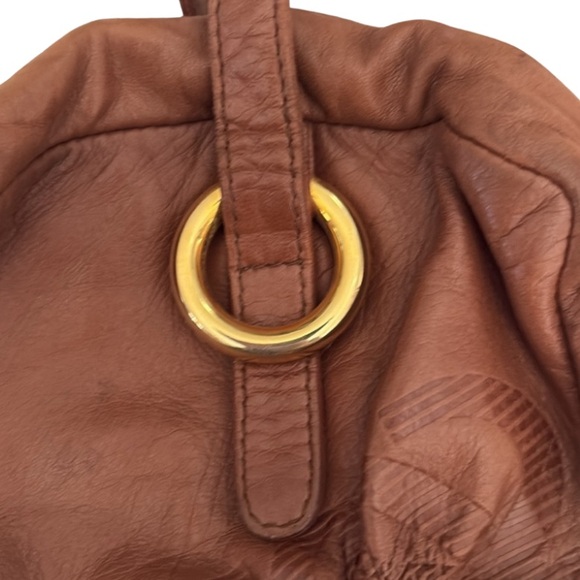 Loewe Brown Flamenco Anagram Supple Leather Crossbody - Picture 4 of 7